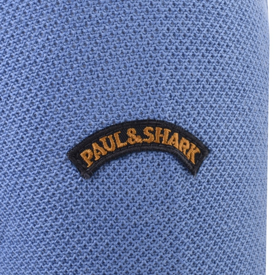 Paul Shark Wool Jumper Man Dutch Blue Size M